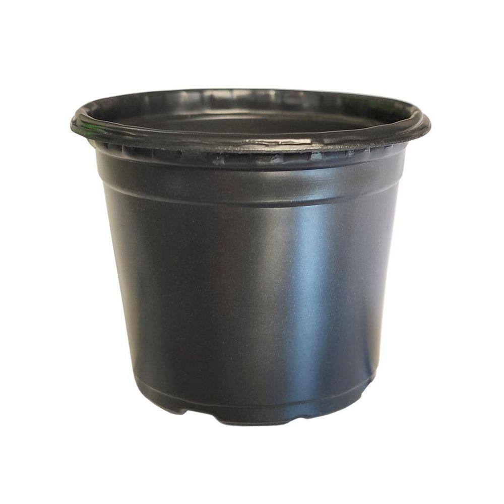 Kit 700 Potes 06 Para Cactos E Suculentas Preto 90Ml