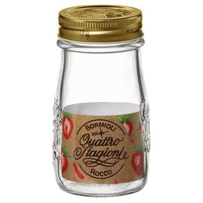 Pote Vidro Garrafa 200Ml Quattro Stagioni Compotas Papinhas