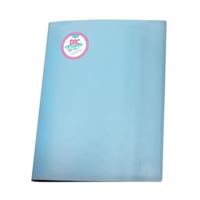 Pasta Catálogo Pp Breeze Azul 10 Envelopes Médios
