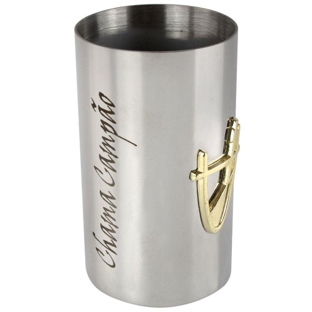 Copo De Tereré Inox Redondo 300Ml Campão