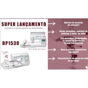 Bordadeira WIFI- Brother Bp1530l + 12 MESES DE GARANTIA
