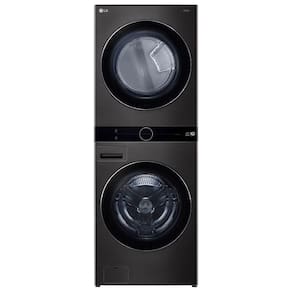 Lavadora e Secadora LG WashTower 17KG Preto Inox 220V WK17BS6A