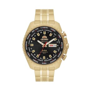 Relógio Orient 469Gp057F P1Kx Automatic Hora Mundi Dourado