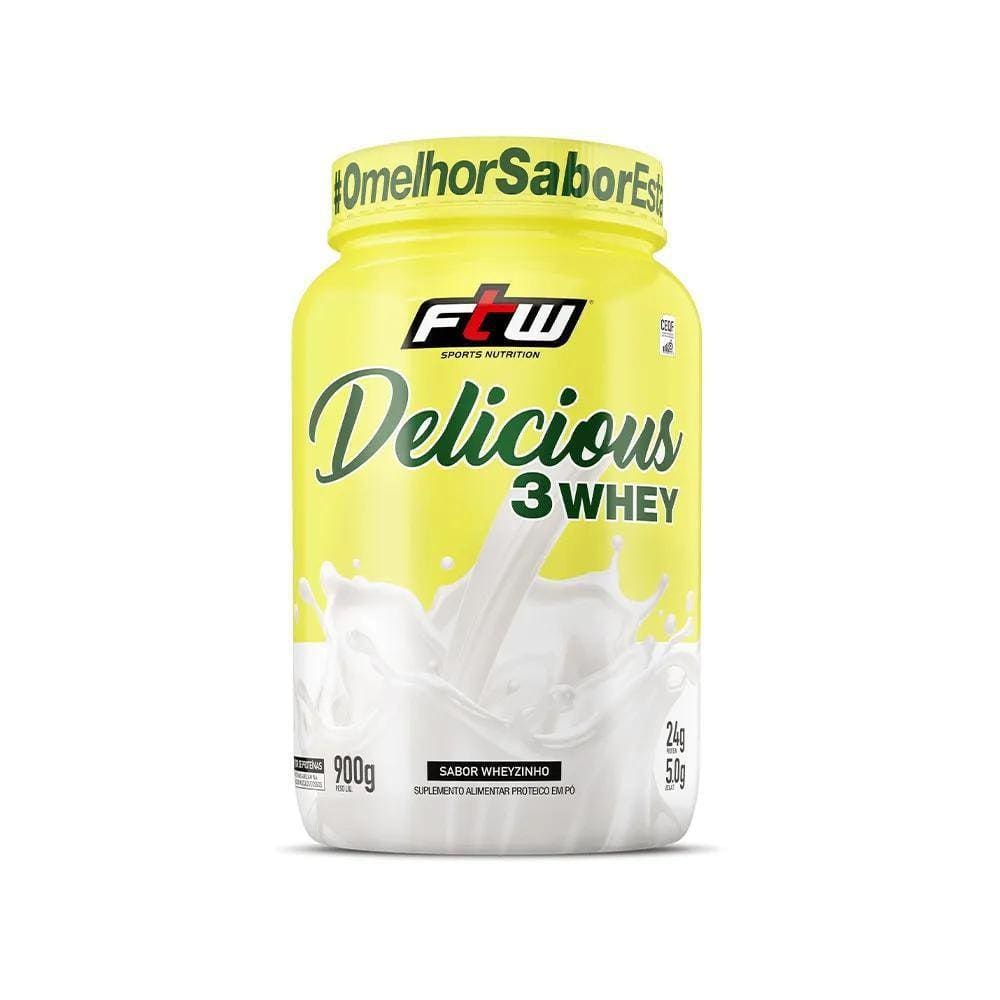 Delicious Whey Ninho 900G - Ftw