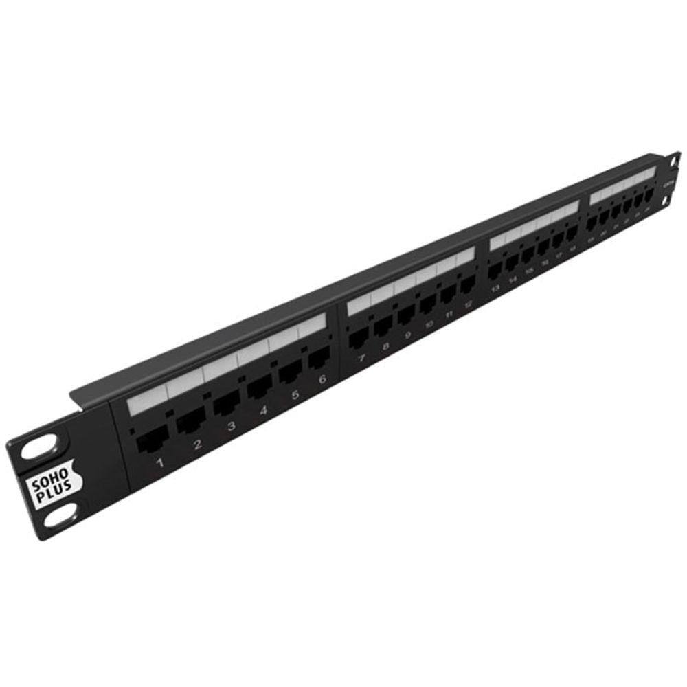 Patch Panel 24 portas Cat6 Furukawa Soho plus