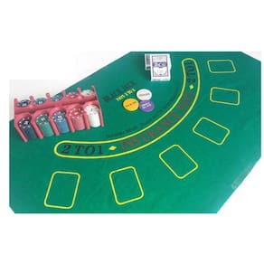 Jogo Completo De Poker baralho com tapete 200 Ficha suporte