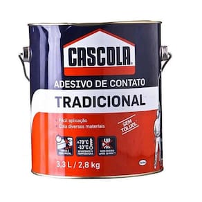 Cola Adesivo de Contato 3,3l 2,8 kg Cascola