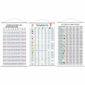Kit Com 3 Banners Para Segundo (2°) Ano Escolar Pedagógico G