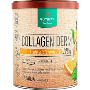 Collagen Derm Verisol Ácido Hialurônico 120Mg 330G - Laranja
