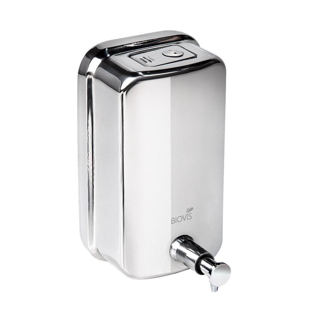 Saboneteira Inox 1000 Ml Escovado Biovis