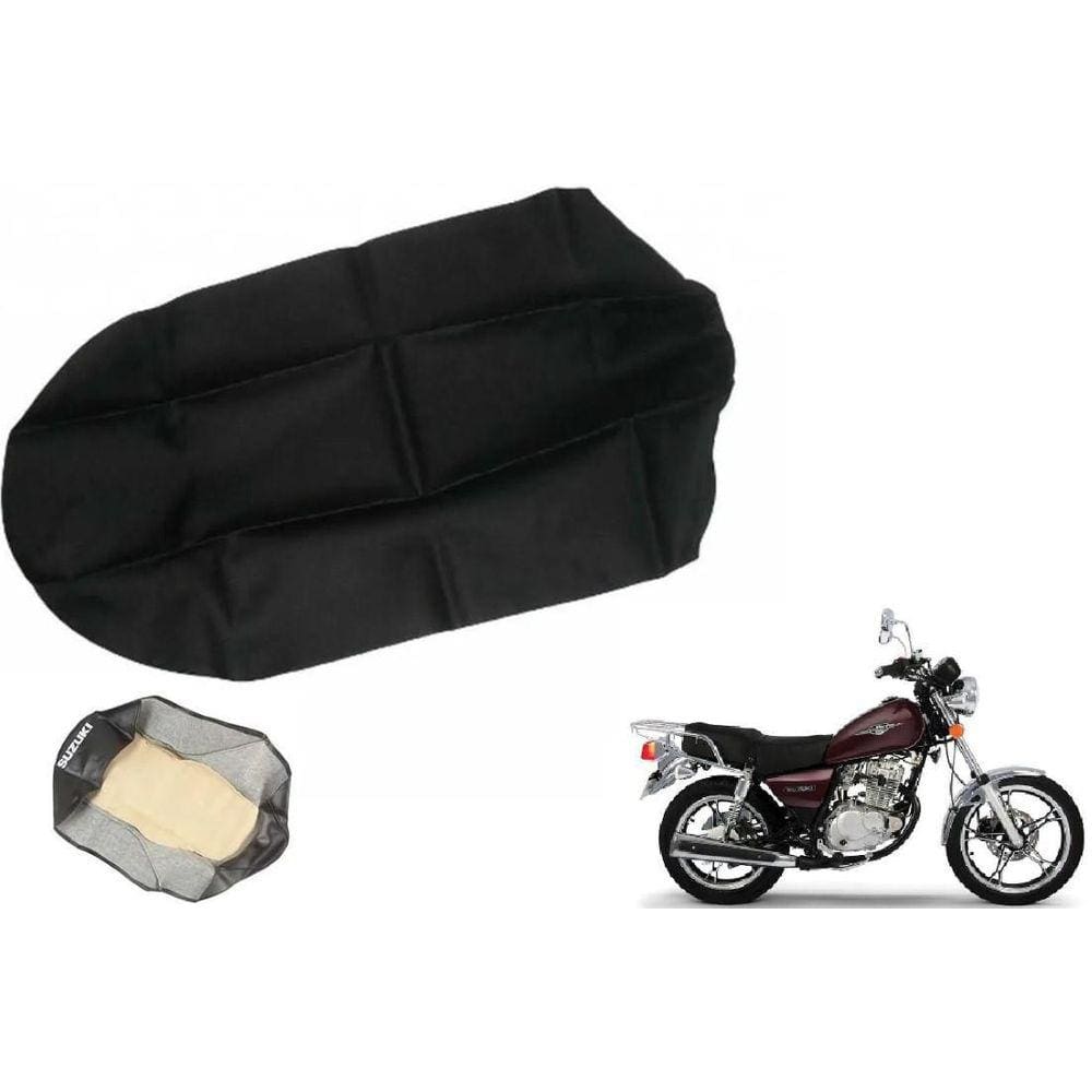 Capa De Banco Preta Assento Suzuki Intruder 125