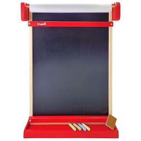 Lousa Infantil De Parede Quadro Negro Giz E Papel Educativa