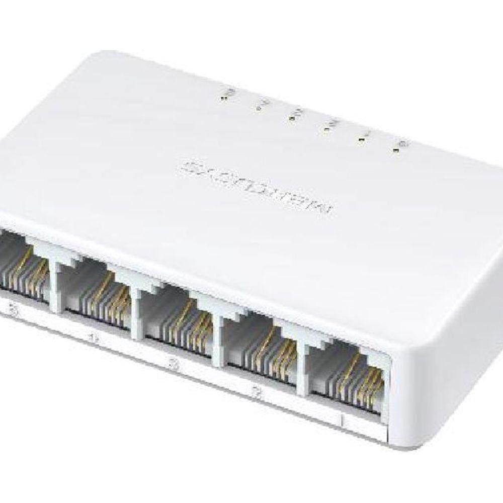 Switch De Mesa 5 Portas 10/100Mbps Ms105