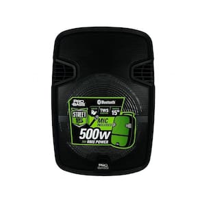Caixa de Som Ativa Portátil Pro Bass Com Bateria Street 15
