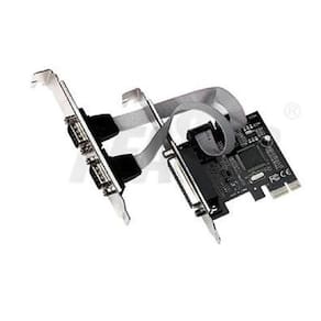 Placa PCI-E Multisserial 2 Seriais 1 Paralela Low Profile