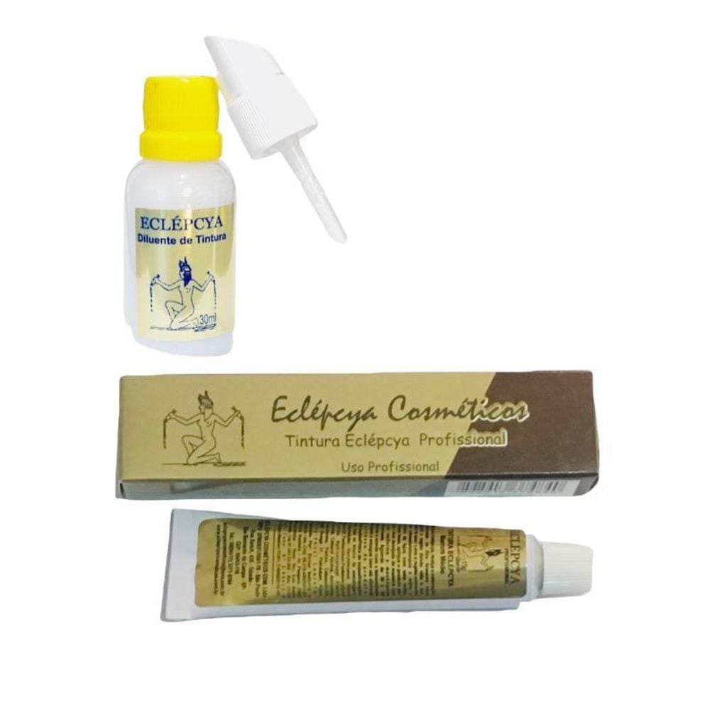 Tintura Sobrancelhas Eclépcya Média 15g + 1 Diluente