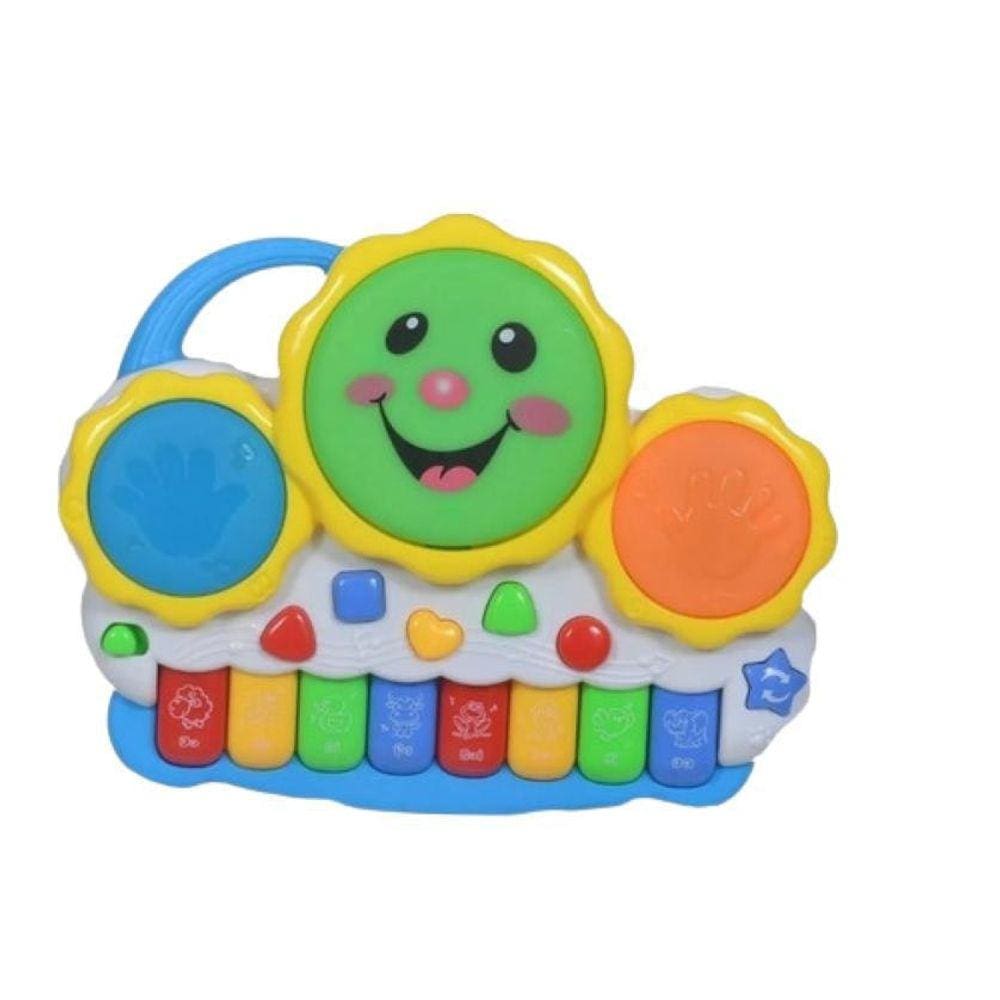 Piano Infantil Teclado Musical Bebê Ia Ia O Bichos