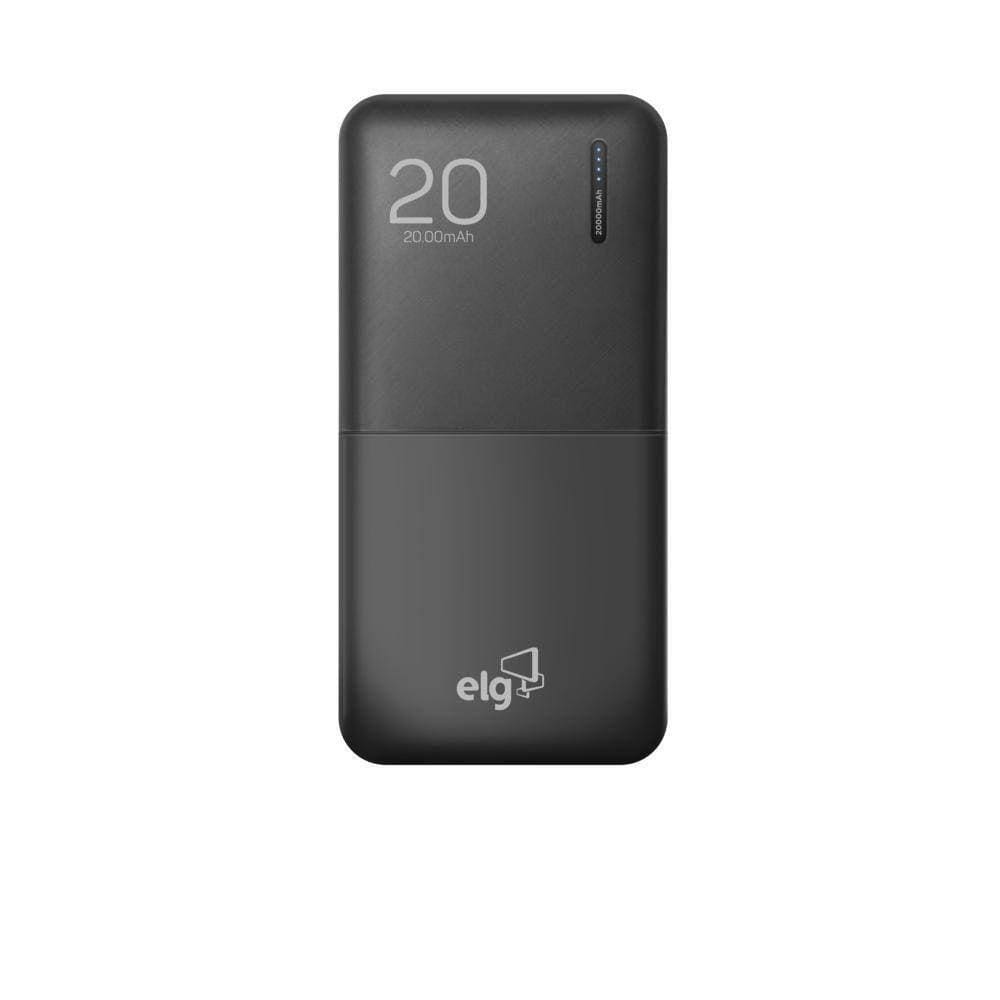 Carregador Portátil Elg Pb200Bk 20.000Mah Preto