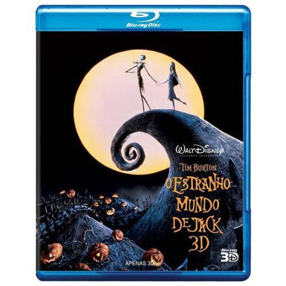 Blu-Ray O Estranho Mundo De Jack (3D)