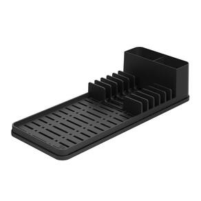 Escorredor De Louças Preto Single Coza 41,7X16,9X9Cm