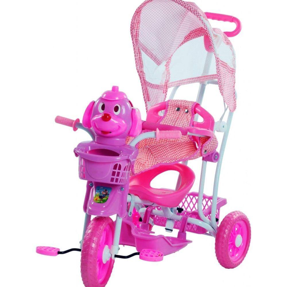 Triciclo Infantil 2 Em 1 Rosa BW003RS