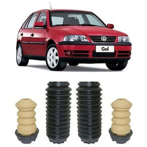 Kit Batente Coifa Traseiro Gol Bolinha G2 G3 G4 2009 2010 11