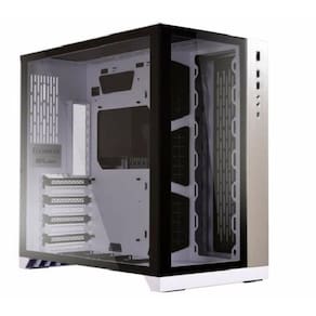 Gabinete Lian Li O11 Dynamic White Tempered Glass Janela