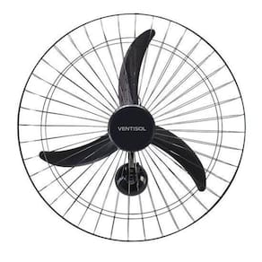 Ventilador Parede 220V New Premium Preto Ventisol