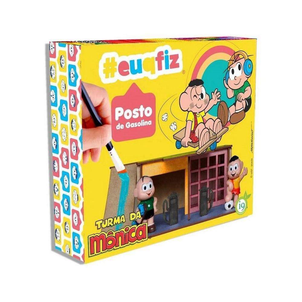 Kit de Pintura com Cavalete - Turma da Mônica - Nig Brinquedos