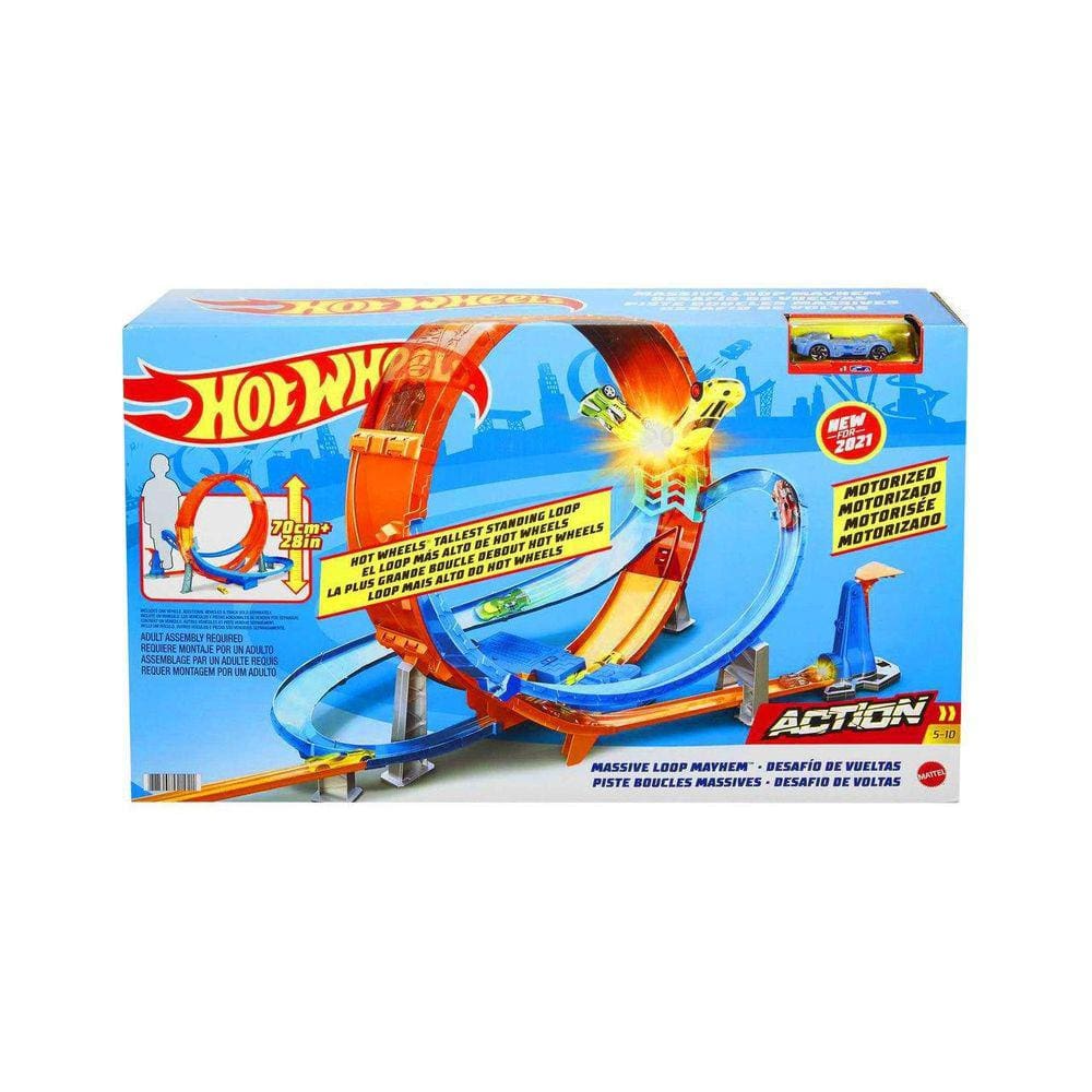 Pista Hot Wheels Mega Garagem Tubarão Gigante