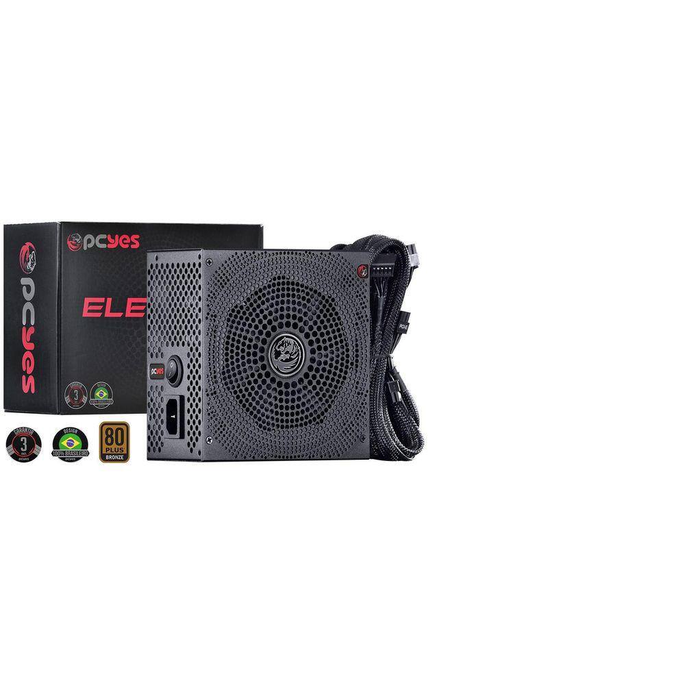 Fonte Gamemax 500W Real Atx 80 Plus - Premium Computadores