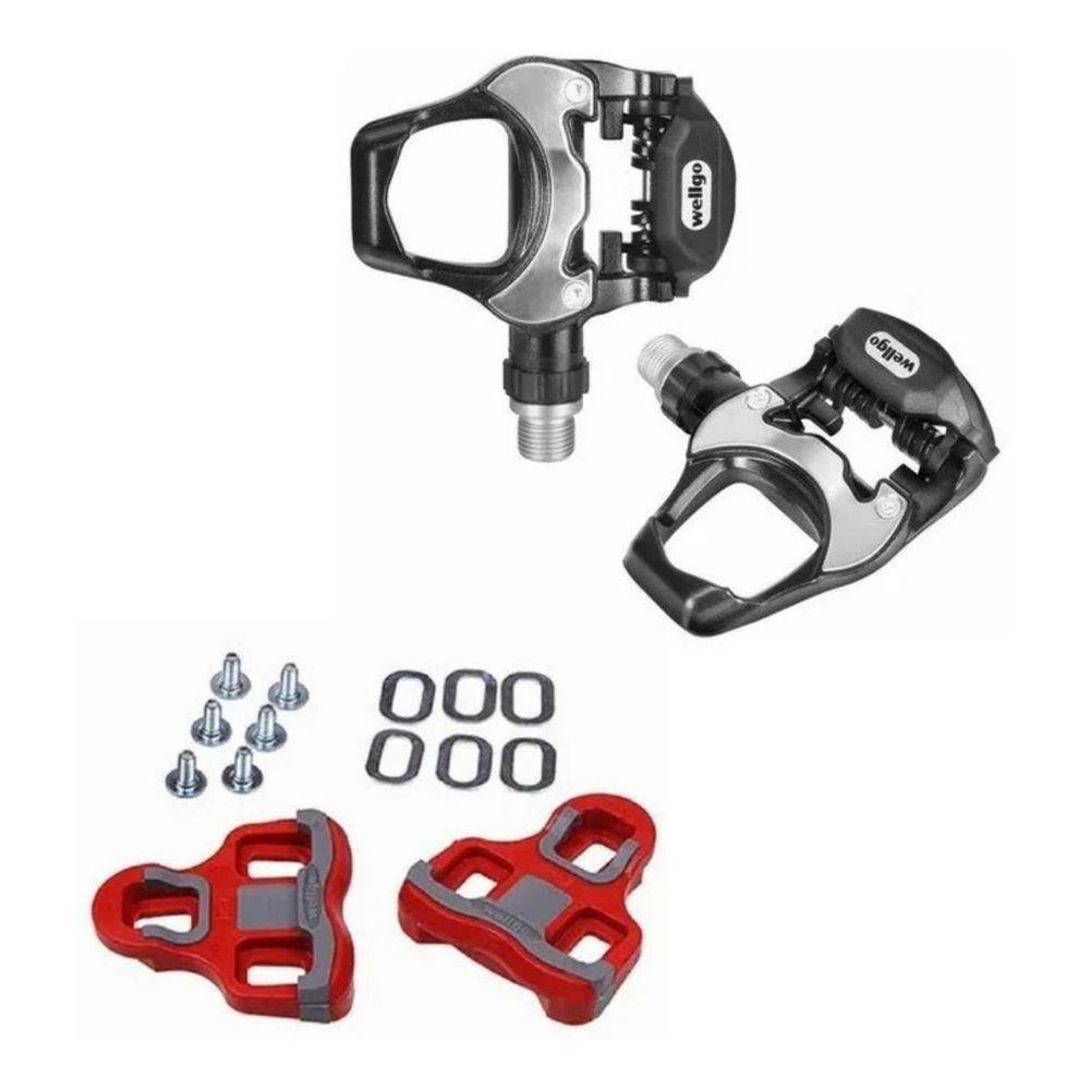 Pedal Clip De Bicicleta Speed Wellgo R251 Rosca 9/16 Grossa