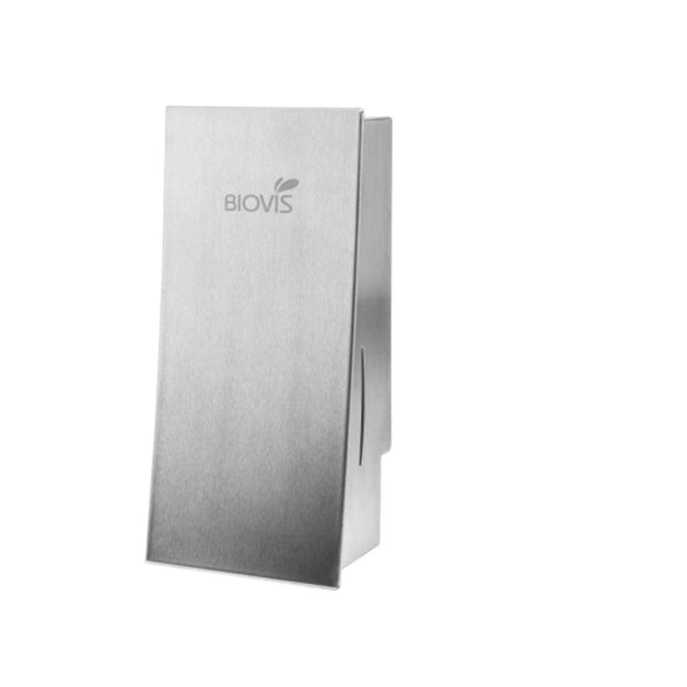 Saboneteira Slim Aço Inox Escovado 800 Ml Biovis