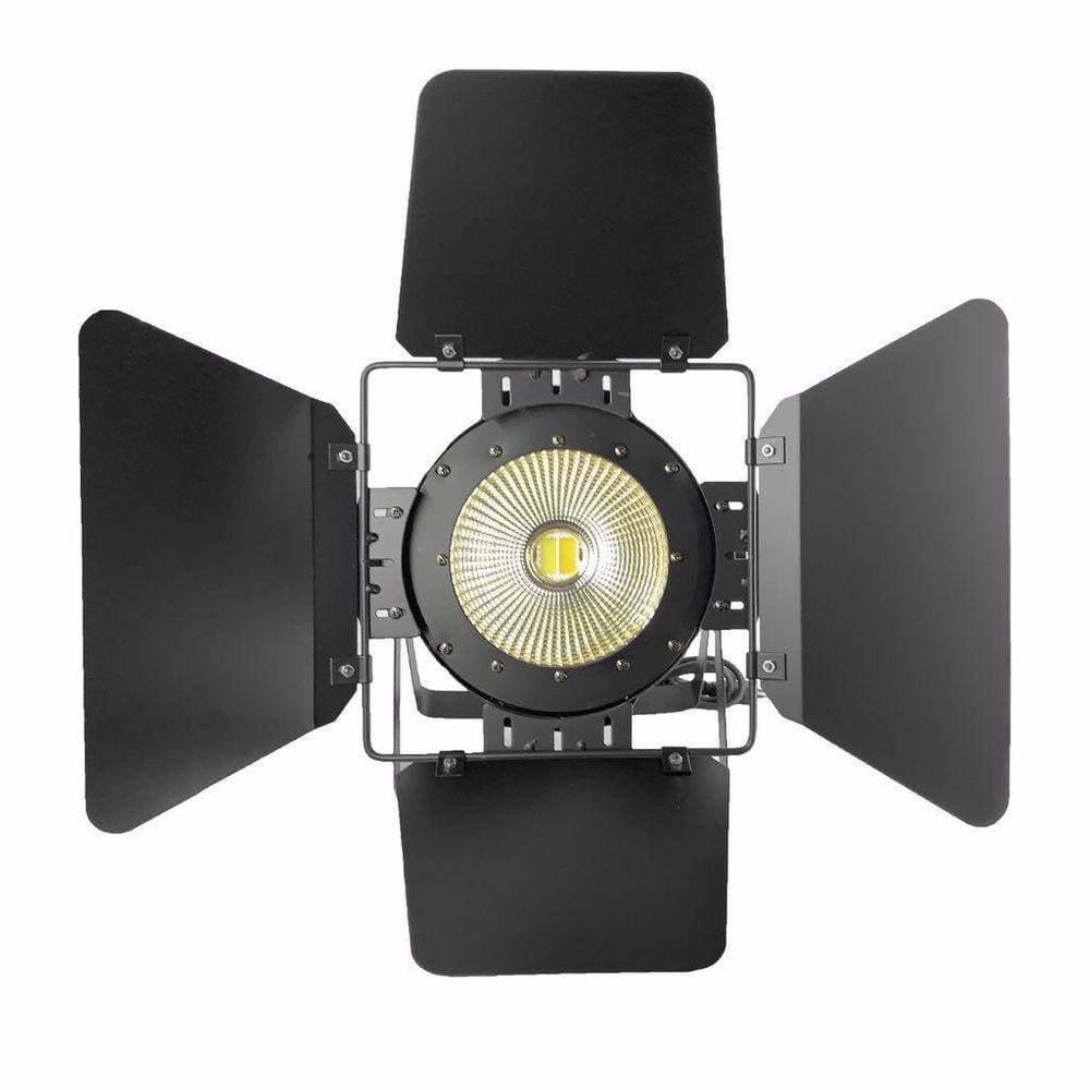 Kit 2 Refletores Cob 100W Branco Quente E Branco Frio