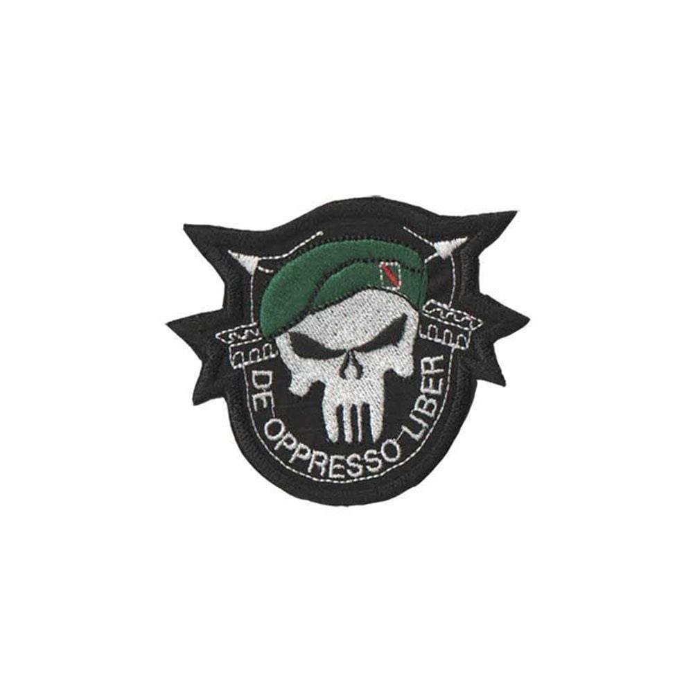 Patch Bordado De Opresso Liber Com Fecho De Contato