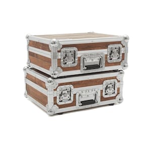 Hard Case Para Par De Toca Disco Technics Mk2 Vintage