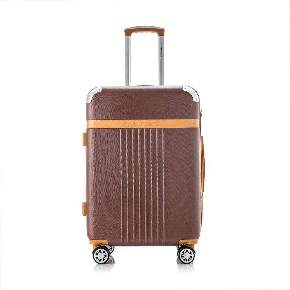 Mala De Viagem Athena Rigida 360 Santino G Bronze