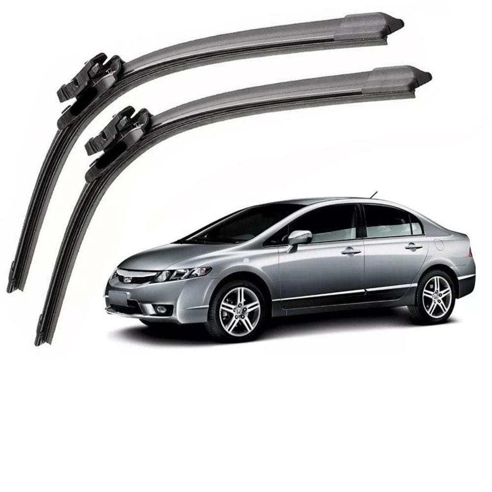 Jogo palheta Limpador parabrisa new civic 2007 a 2011