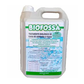 Biofossa 5L 100 Aplicações Produto Fossa Caixa De Gordura