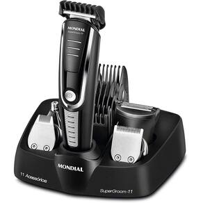Aparador De Pelos Mondial Bg-05 Supergroom 11 Em 1 Masculino