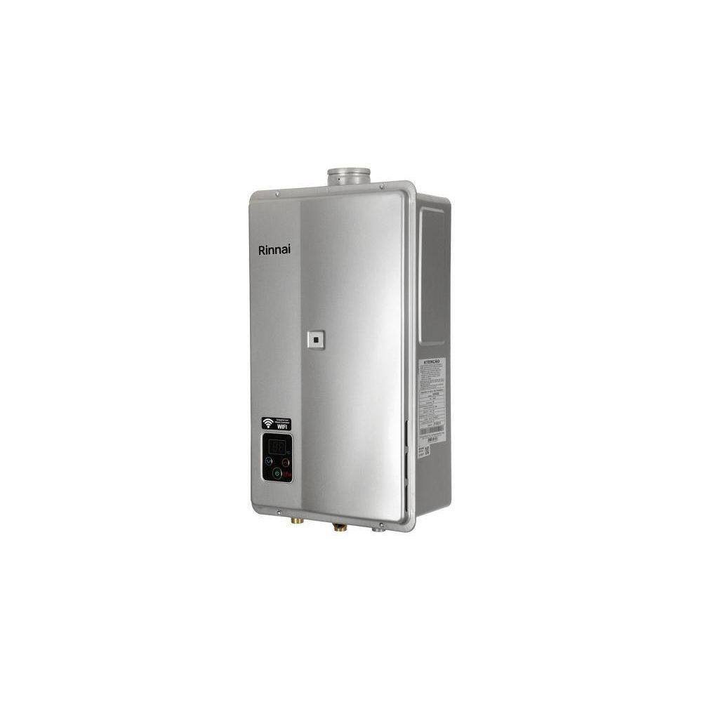 Aquecedor Reu E331 Fehp 33L Rinnai Glp Prata