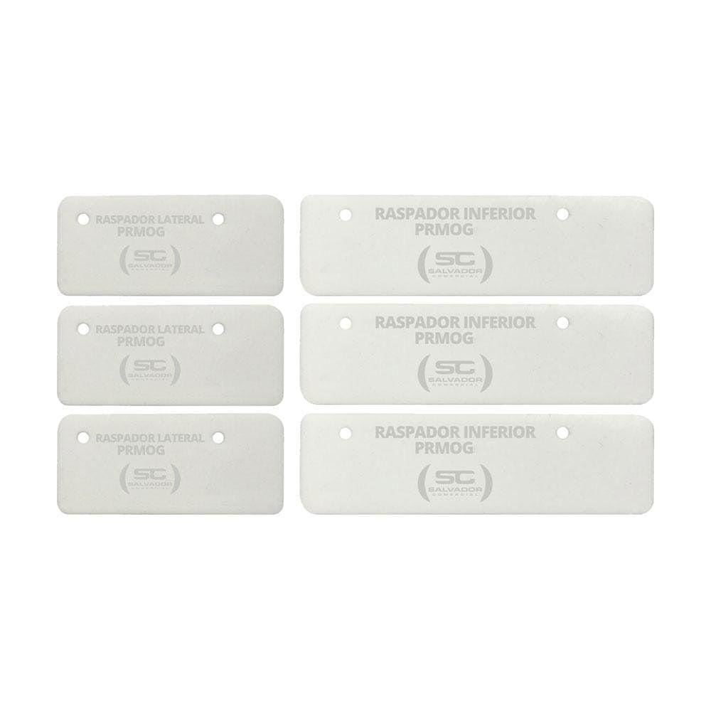 3 Pares De Raspadores Silicone Panela Prmog07 Mogmix Progás