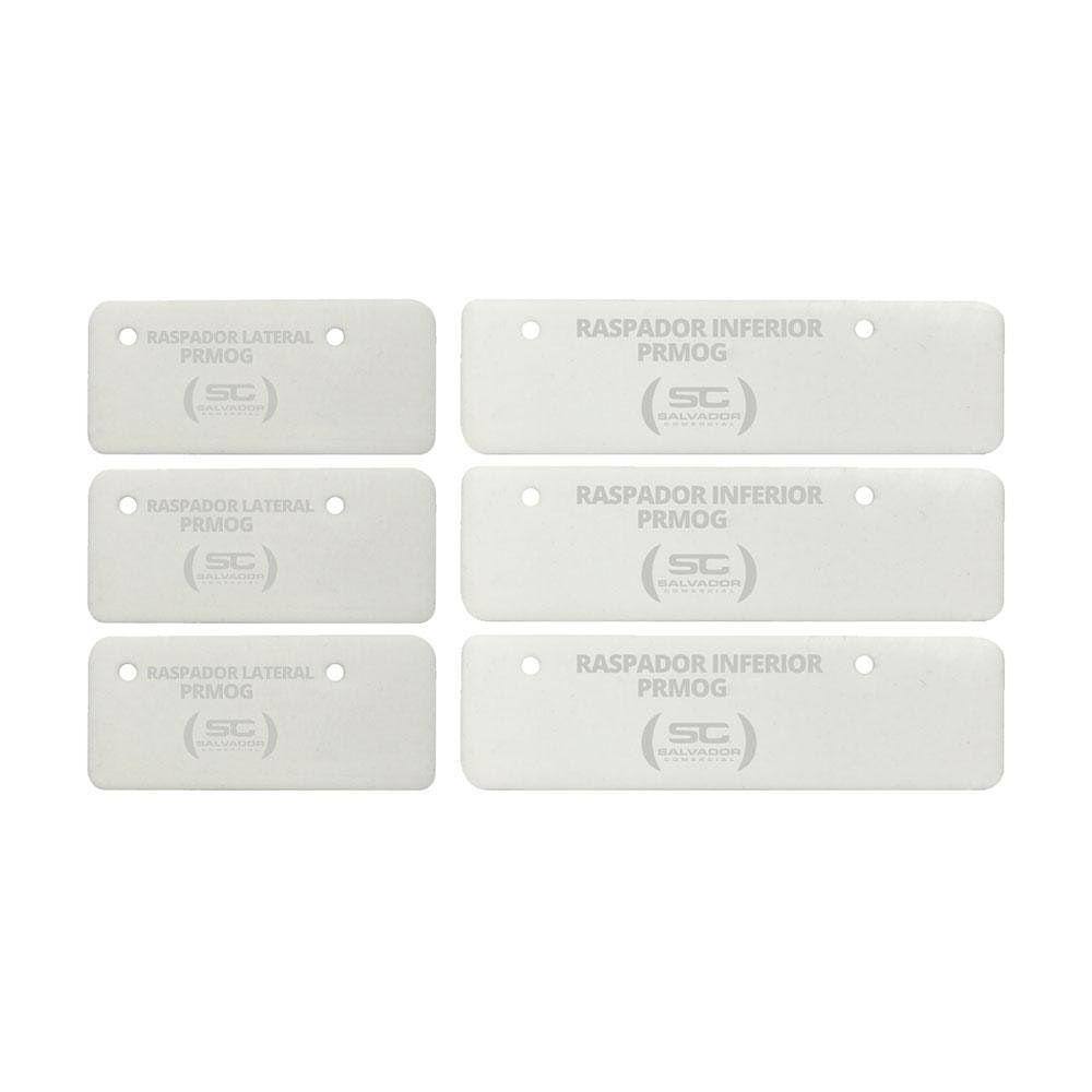 3 Pares De Raspadores Silicone Panela Prmog07 Mogmix Progás