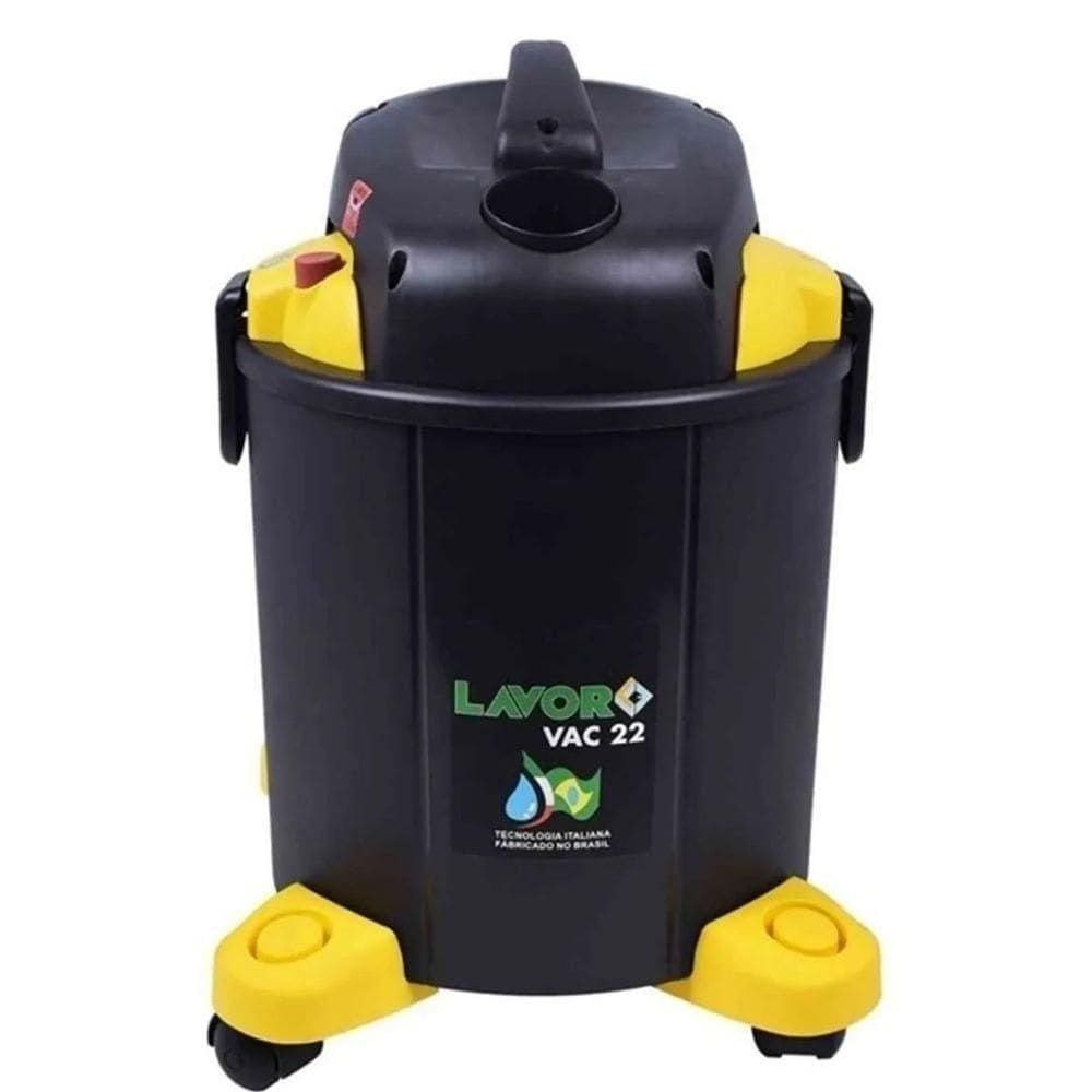 Aspirador De Pó E Líquidos Vac 22 Lavor 50-60Hz Preto 127V