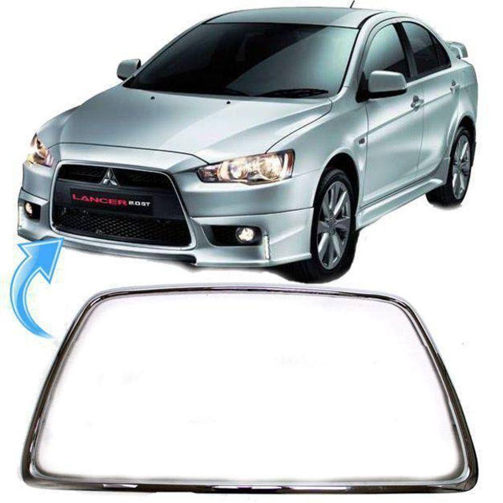 Friso Cromado Para-Choque Dianteiro Lancer Gt - 2012 A 2016