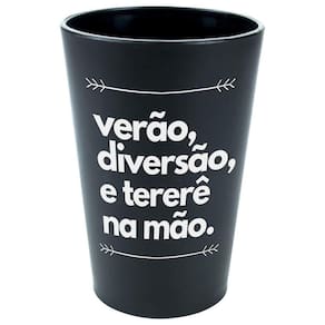 Copo Cuia De Tereré Plástico 330Ml Nosso Terere
