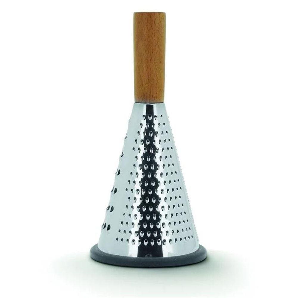 Ralador 3 Faces Para Mesa Com Alça De Madeira Inox Mimo