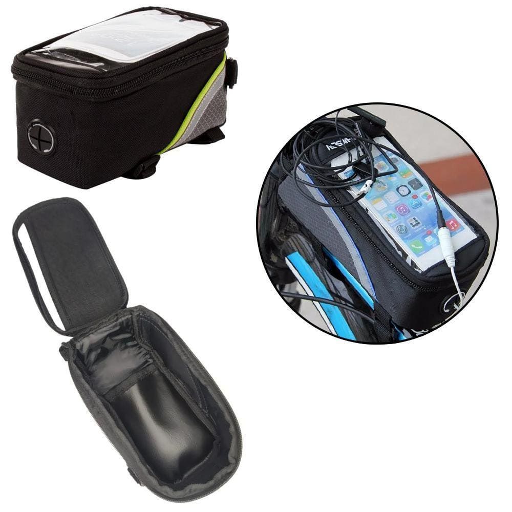 Bolsa / Necessaire Porta Celular Para Bike Colors 19,5X11X10Cm