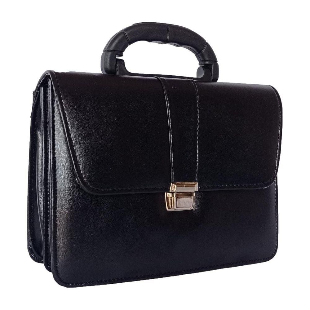 Pasta Executiva Bolsa Ccb Dupla Ap Liso Preto R1825