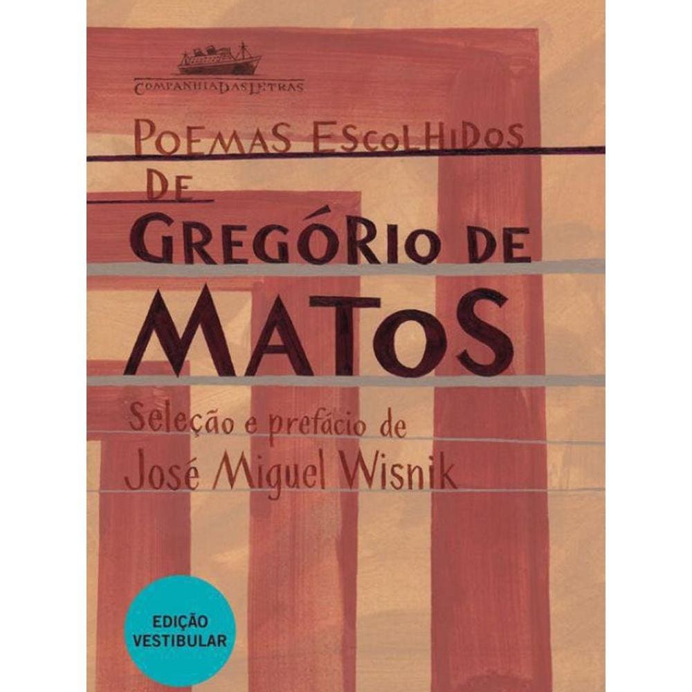Livro Poemas Escolhidos De Gregorio De Matos